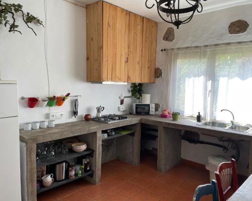 Dapur atau dapur kecil di El Alpendre De la Vega