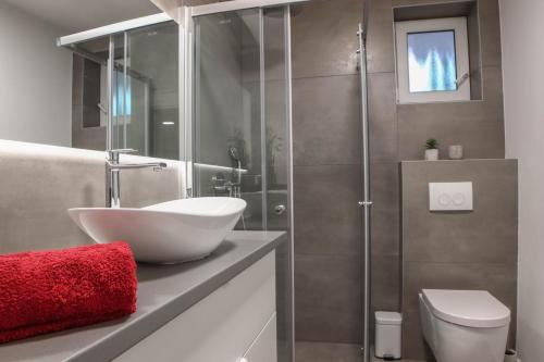 Phòng tắm tại kuća za stanovanje ,cijeli prostor