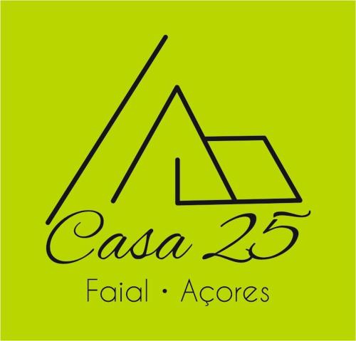 a sign for cala fall acres on a yellow background at CASA 25 in Conceição