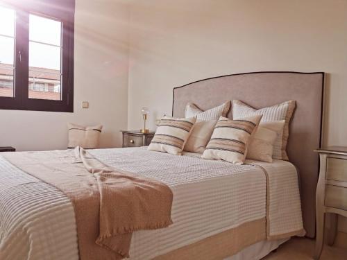 Postel nebo postele na pokoji v ubytování Relax en Madrid