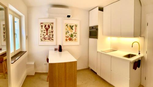 Η κουζίνα ή μικρή κουζίνα στο Casa del Fiocco