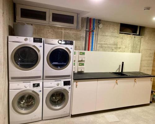 Η κουζίνα ή μικρή κουζίνα στο Residencial Smart HOmes