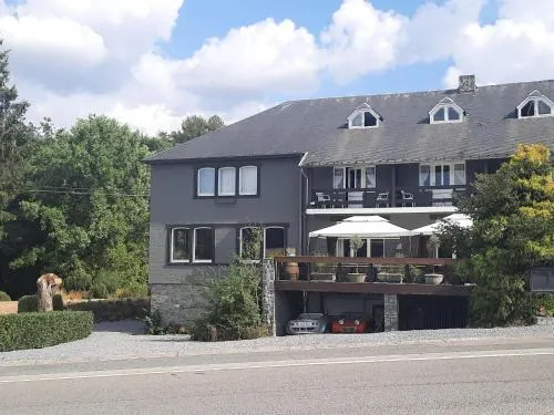 House in Rochefort with large park where the Ave flows picture