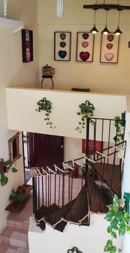 Ruang duduk di Casa Hadassa La Cañada