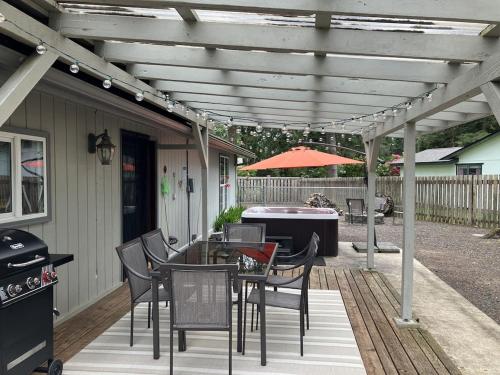 Patio nebo venkovní prostory v ubytování Forks Fir House