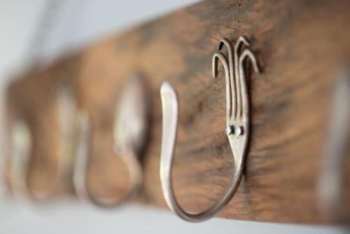 a close up of a pair of glasses on a table at The Chefs Cottage in Waikanae