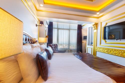Andalouse Otelにあるベッド