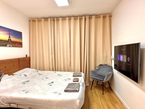 Appartement T1 Proche Paris à 1min du métro 14
