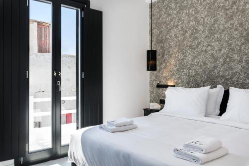 Katil atau katil-katil dalam bilik di She Mykonos - The Residency