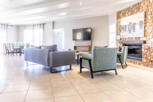 Ruang duduk di Zebula Golf Estate & Spa Executive Holiday Homes