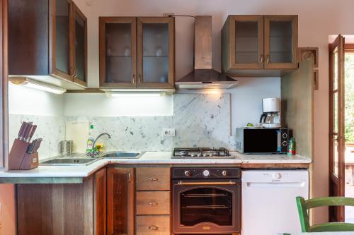Una cocina o zona de cocina en Podere Par di Rota
