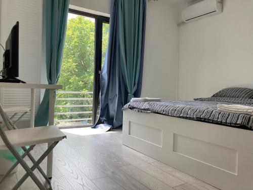 Postel nebo postele na pokoji v ubytování JoyGate entire villa
