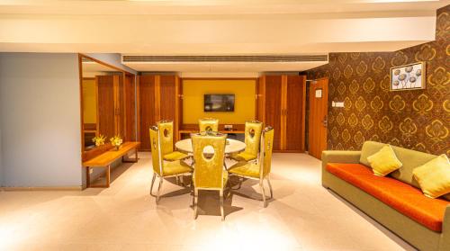 Un lugar para sentarse en Shamrock Greens by Jardin Hotels