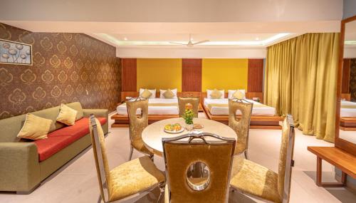 Un lugar para sentarse en Shamrock Greens by Jardin Hotels