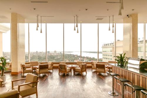Χώρος καθιστικού στο Sokha Phnom Penh Hotel