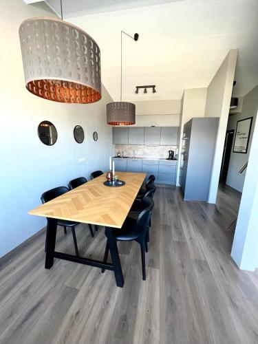 Una cocina o zona de cocina en Beautiful house with amazing sea view.