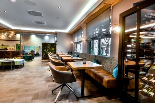 Ruang duduk di Boutique Hotel Erb München Parsdorf