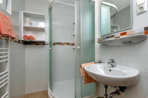 Koupelna v ubytování Haus Anne Brela