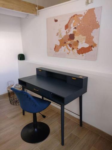 Loft avec jardin en ville et parking