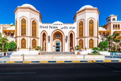 a large building with a street in front of it at Grand Palace - Couples only 18 years plus in Hurghada
