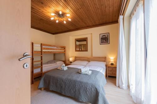 Chalet Charlotteにあるベッド