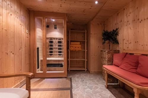 Chalet Charlotteにあるシーティングエリア