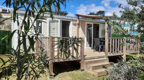 MobilHome de Charlotte - Camping La Falaise 4 étoiles