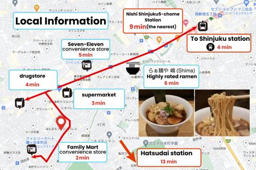 Compact 2DK in west Shinjuku