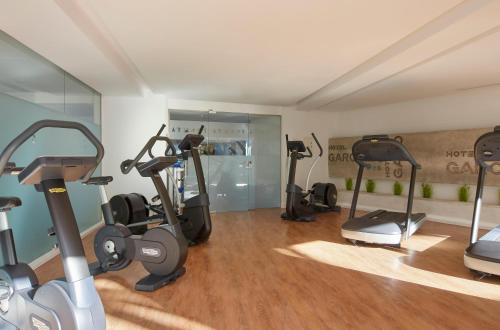a gym with several exercise bikes in a room at Pure Salt Garonda - Adults Only in Playa de Palma