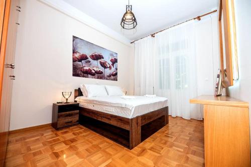 Ліжко або ліжка в номері Roman Forum Apartment