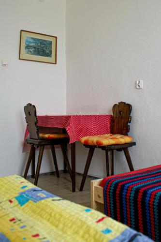 Posezení v ubytování Domek na Wzgórzu