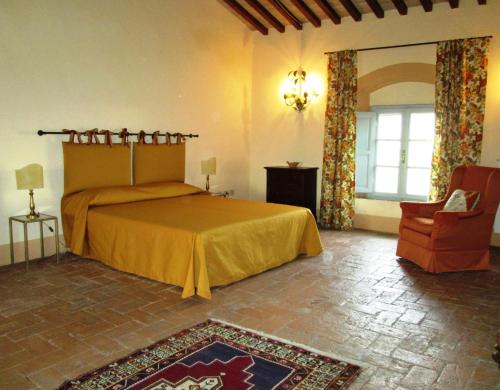 Postel nebo postele na pokoji v ubytování Agriturismo La Volta