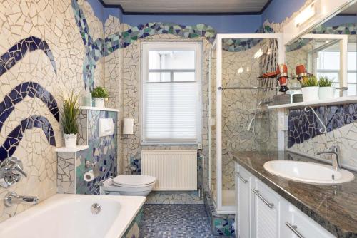 Ένα μπάνιο στο FerienNest Bad Ems, Appartment HeimatNest
