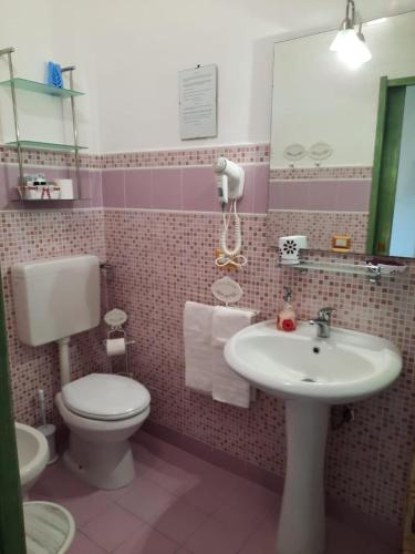 Un baño de Fattoria La Traccia