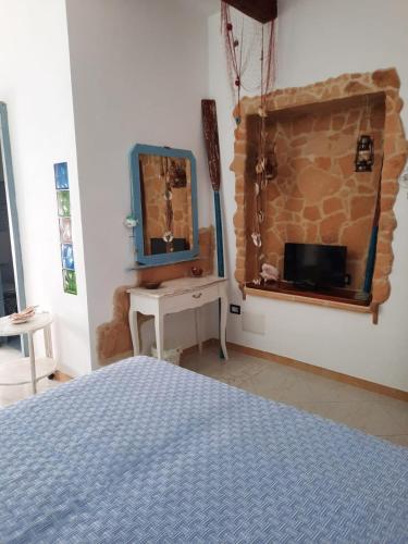 Cama o camas de una habitación en Fattoria La Traccia
