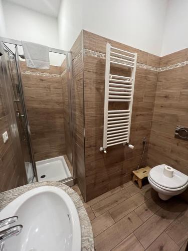 Koupelna v ubytování Casa Zeffirino