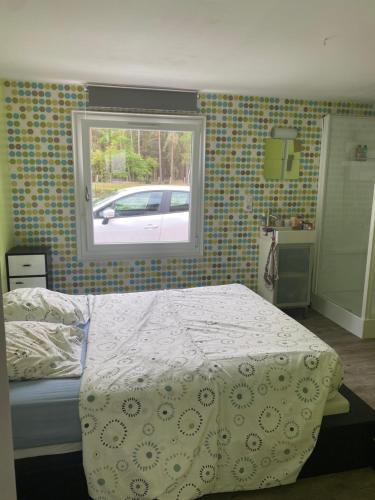 Photo de la galerie de l'établissement Chambre privée avec piscine proche des 24 heures, à Saint-Gervais en-Belin