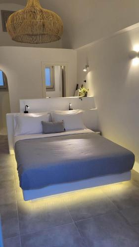 Coin salon dans l'établissement Maeva Suites Santorini