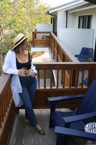 Balcone o terrazza di Calistoga Motor Lodge and Spa