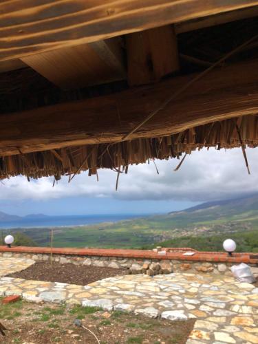a view from the roof of a building with a view at Sofra e Vjeter Sofo Tragjas i Vjeter in Tragjas