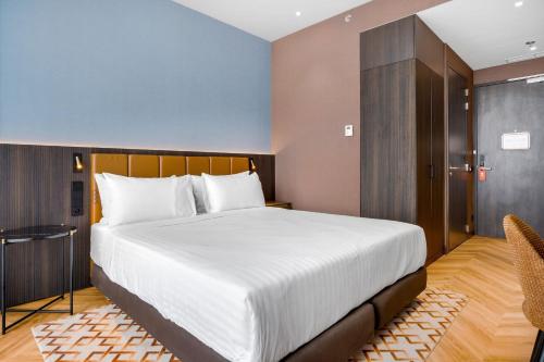 Cama o camas de una habitación en Corendon Amsterdam New-West, a Tribute Portfolio Hotel