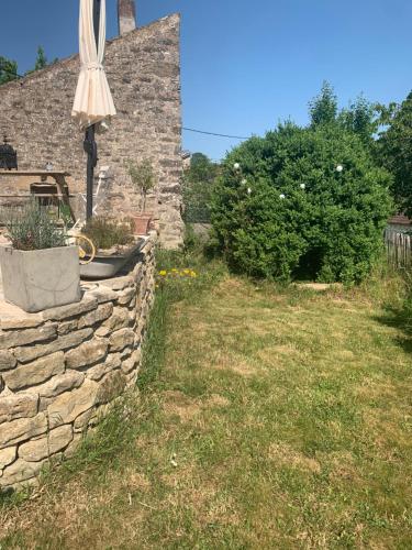 Zahrada ubytování Gîte de la Kélidoine