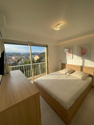 T2 au calme, proche des plages, climatisé et parking privé