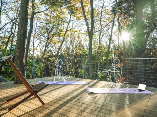 K`s CAMP Izukougen Glamping K`ｓCAMP 伊豆高原グランピングにある庭