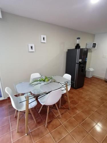 Dapur atau dapur kecil di Laguito House 1014