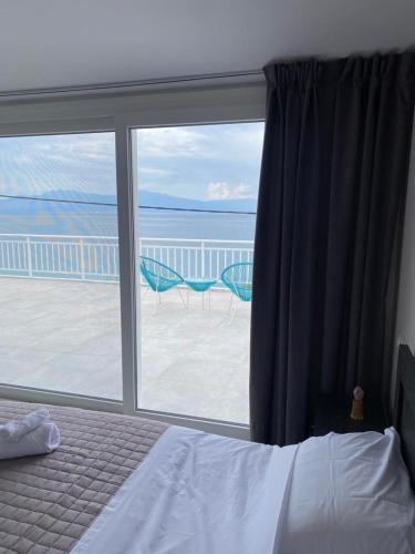 Postel nebo postele na pokoji v ubytování Casa Costera 3 lux apt