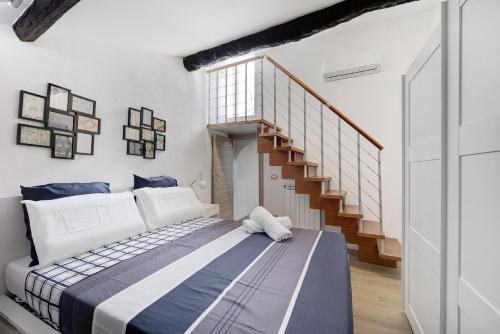 Postel nebo postele na pokoji v ubytování Dolce Soggiorno - Soldano