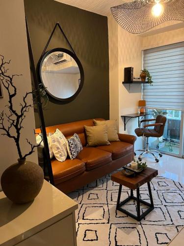 Χώρος καθιστικού στο Inspiria Abreeza Davao