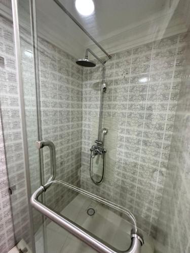 Koupelna v ubytování Msquare Hotel GRA