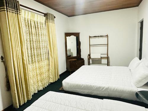Postel nebo postele na pokoji v ubytování The Shrewsbury Bungalow